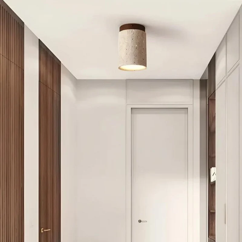 Trendy Rund Japansk Stil Taklampe - ZenLight | Luvikno