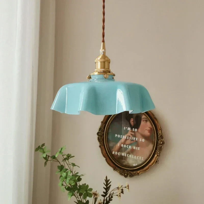 Fransk Messing Pendellampe - BrassChic | Luvikno