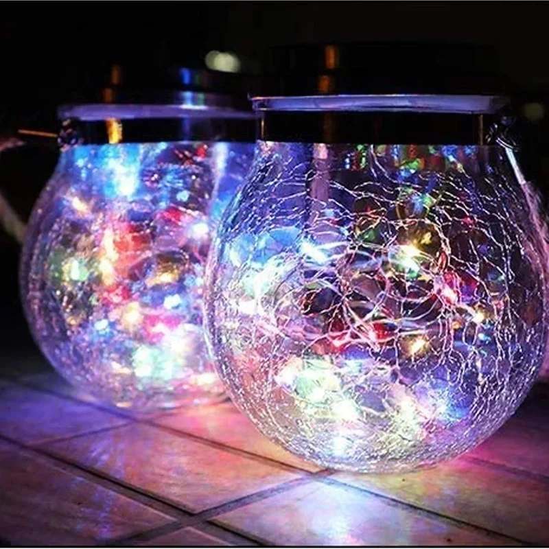 Solar Mason Jar Lamp - Lunara | Luvikno