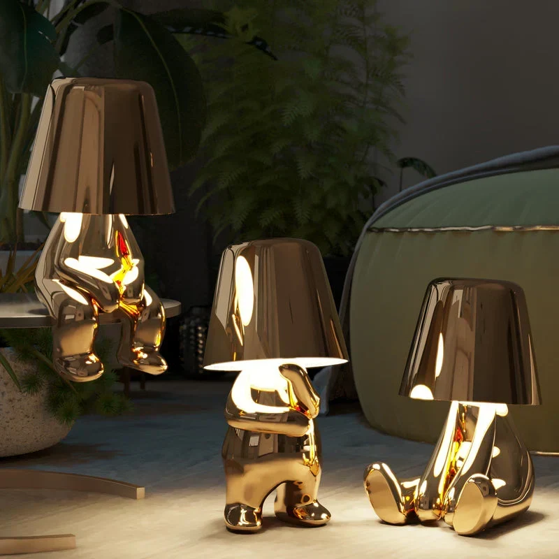 Lekende Dimmbar Bordlampe - LumoPals | Luvikno
