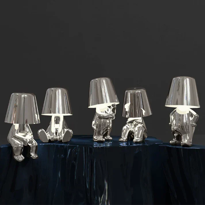 Lekende Dimmbar Bordlampe - LumoPals | Luvikno