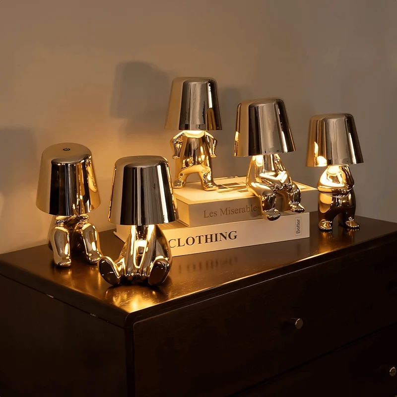 Lekende Dimmbar Bordlampe - LumoPals | Luvikno