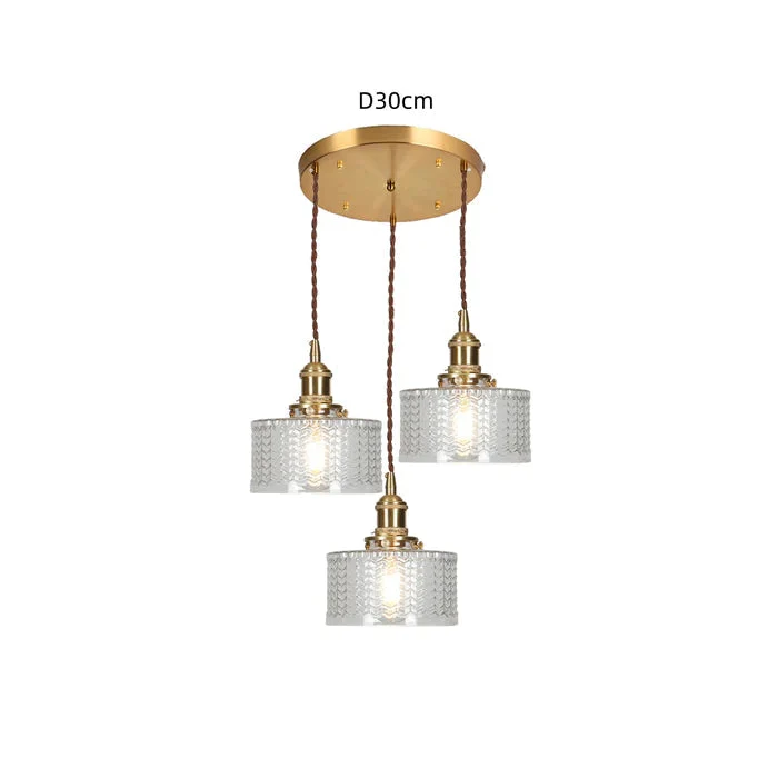 Krystall Vintage Pendellampe - Harrison | Luvikno