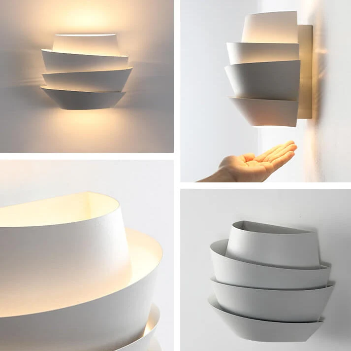 Skandinavisk Vegglampe med Doble Lyspunkt - NordGlow | Luvikno