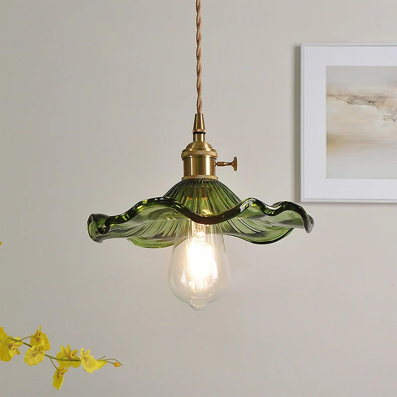 Trendy Hibiscus Flower Pendant Lamp - FlowerLite | Luvikno
