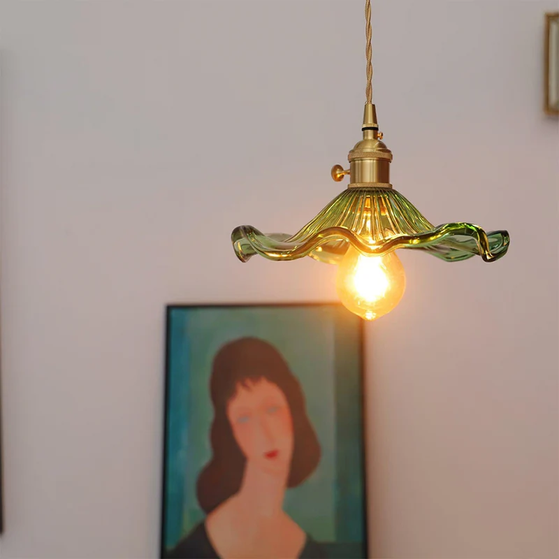 Trendy Hibiscus Flower Pendant Lamp - FlowerLite | Luvikno