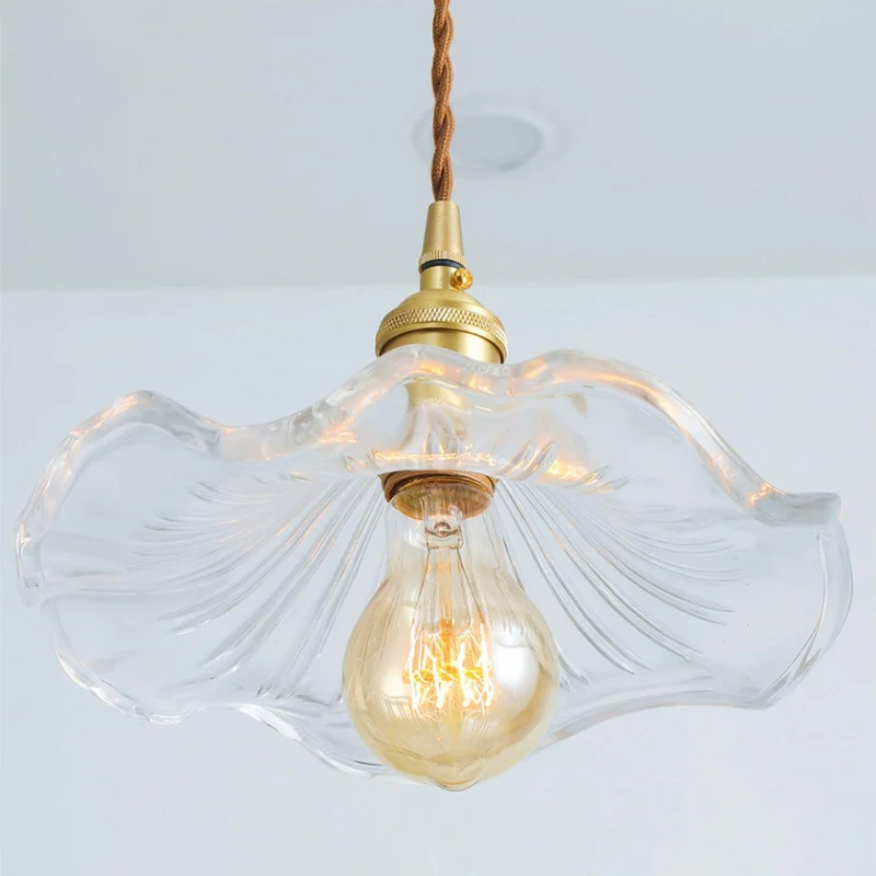 Trendy Hibiscus Flower Pendant Lamp - FlowerLite | Luvikno