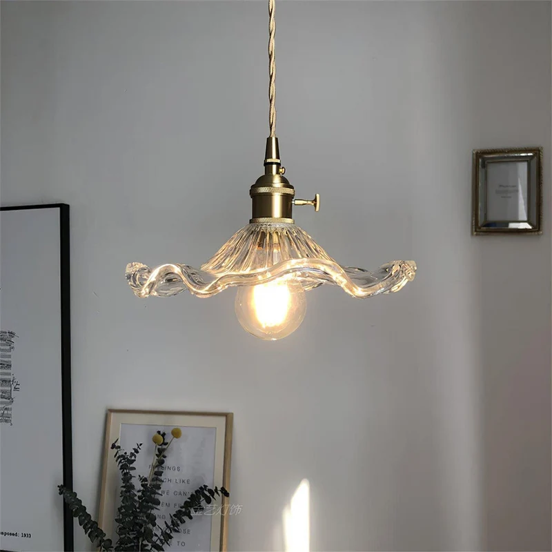 Trendy Hibiscus Flower Pendant Lamp - FlowerLite | Luvikno