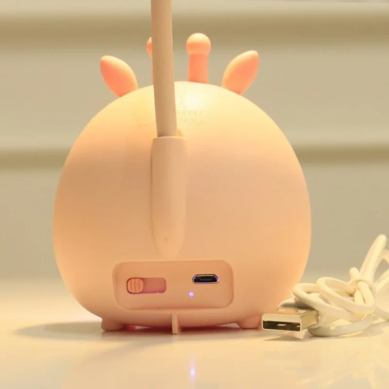 Barnas lese lampe med øyevern og USB nattlys - BrightBuddy | Luvikno