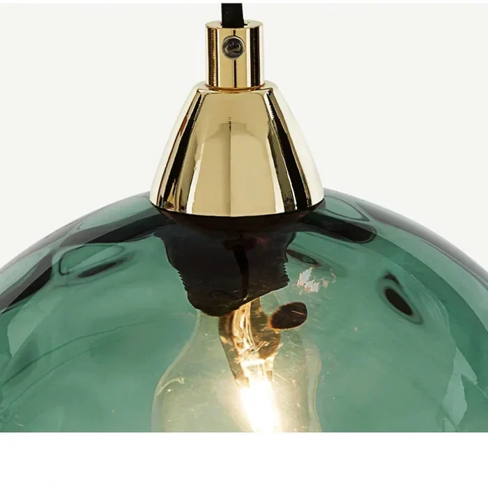 Glass Sphere Pendant Lamp - LumiSphere | Luvikno