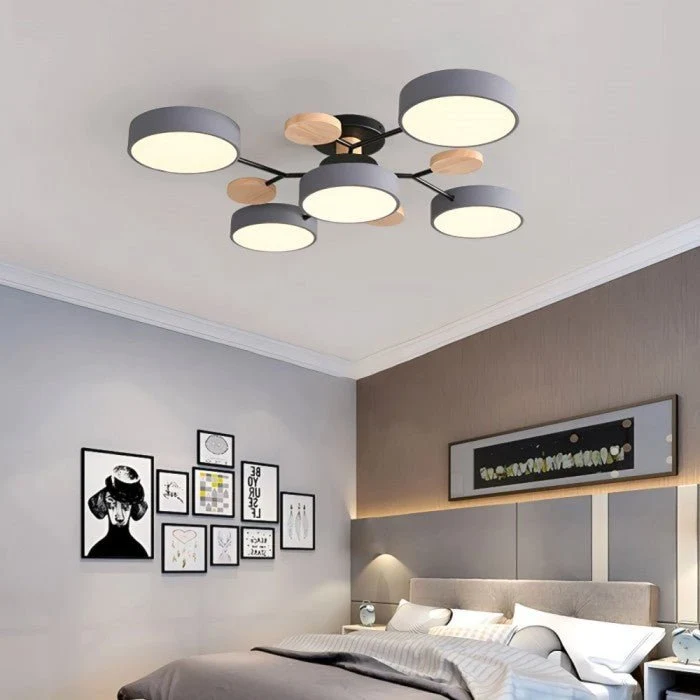 Grenerte LED Taklampe - NordicGlow | Luvikno