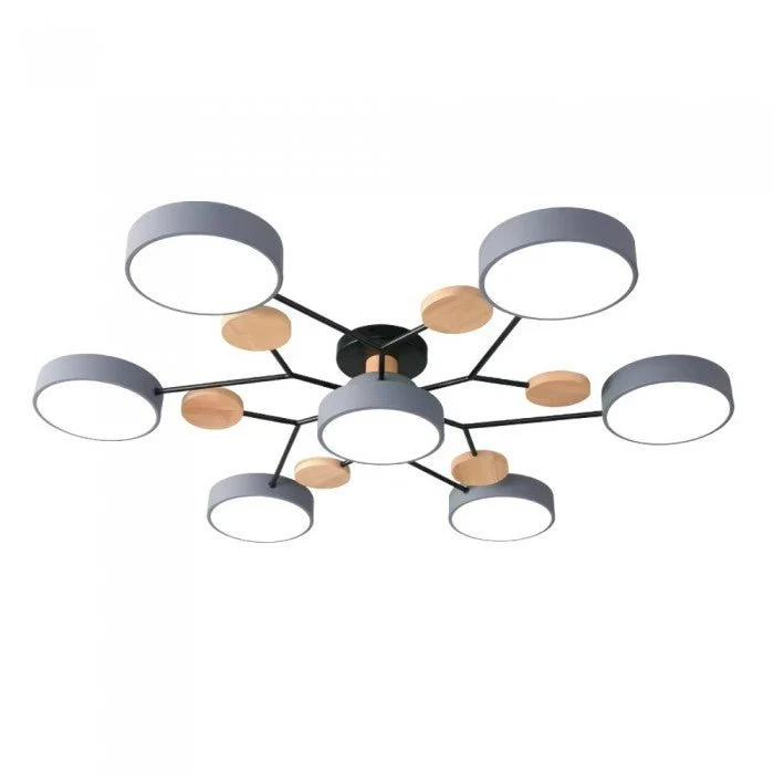 Grenerte LED Taklampe - NordicGlow | Luvikno
