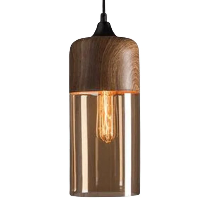 Stilig skandinavisk tre taklampe - NordLuna | Luvikno