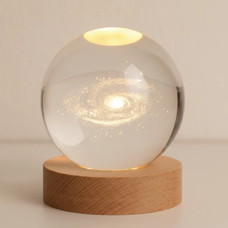 LED-lampe med gravering - StarLight | Luvikno
