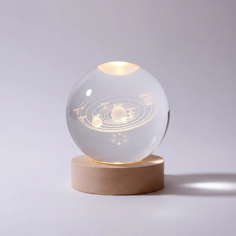 LED-lampe med gravering - StarLight | Luvikno