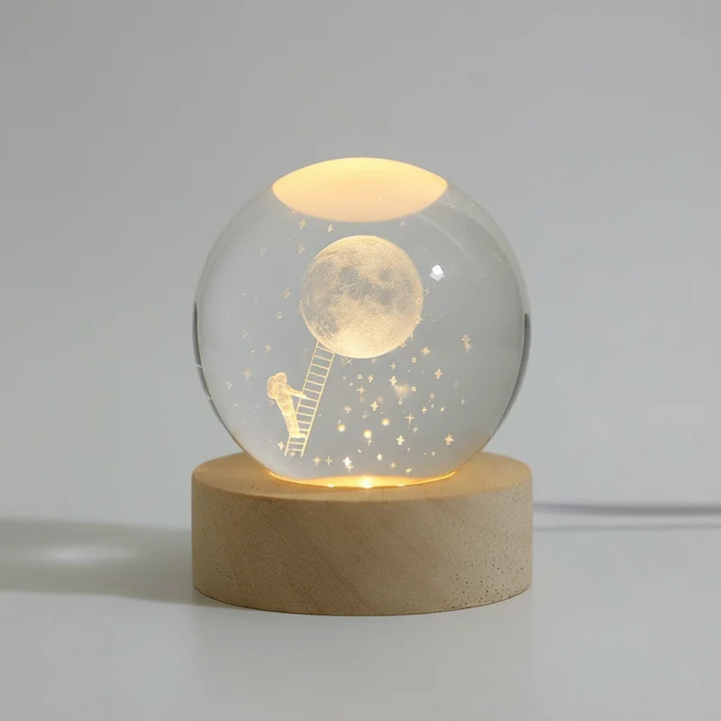 LED-lampe med gravering - StarLight | Luvikno