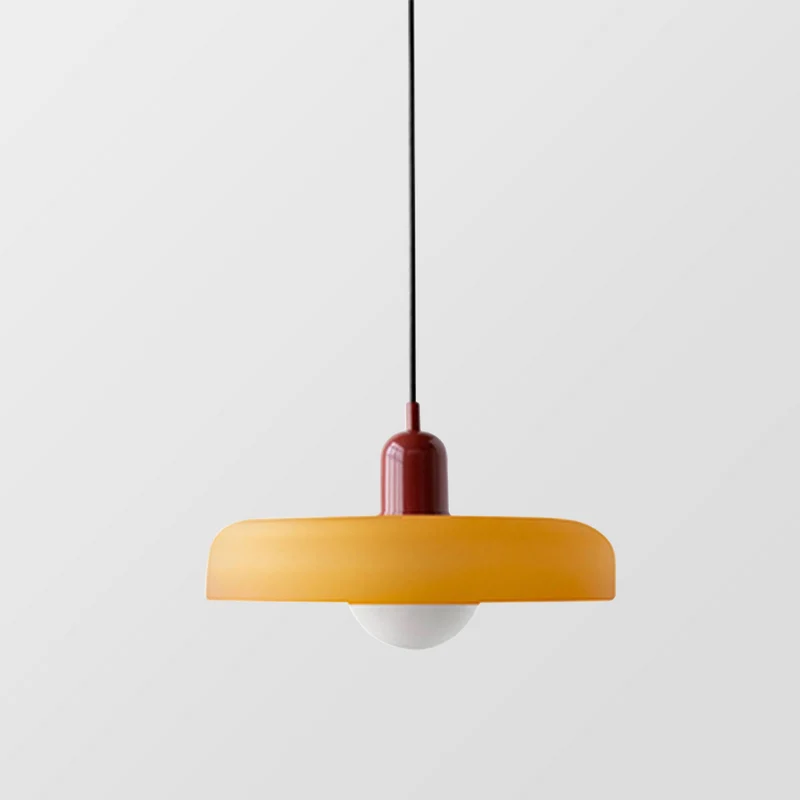 Fargerik Bauhaus-stil Pendellampe - StiloGlas | Luvikno