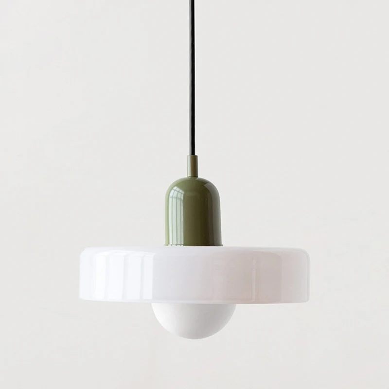 Fargerik Bauhaus-stil Pendellampe - StiloGlas | Luvikno
