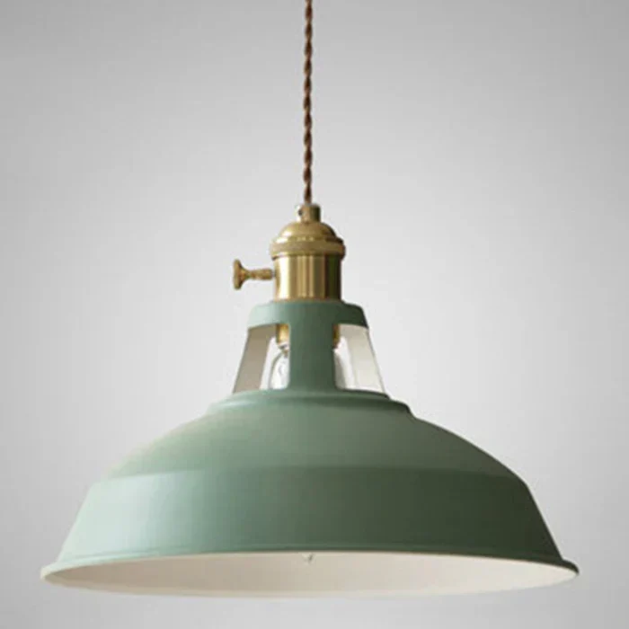 Industriell Retro Pendellampe - IronGlow | Luvikno