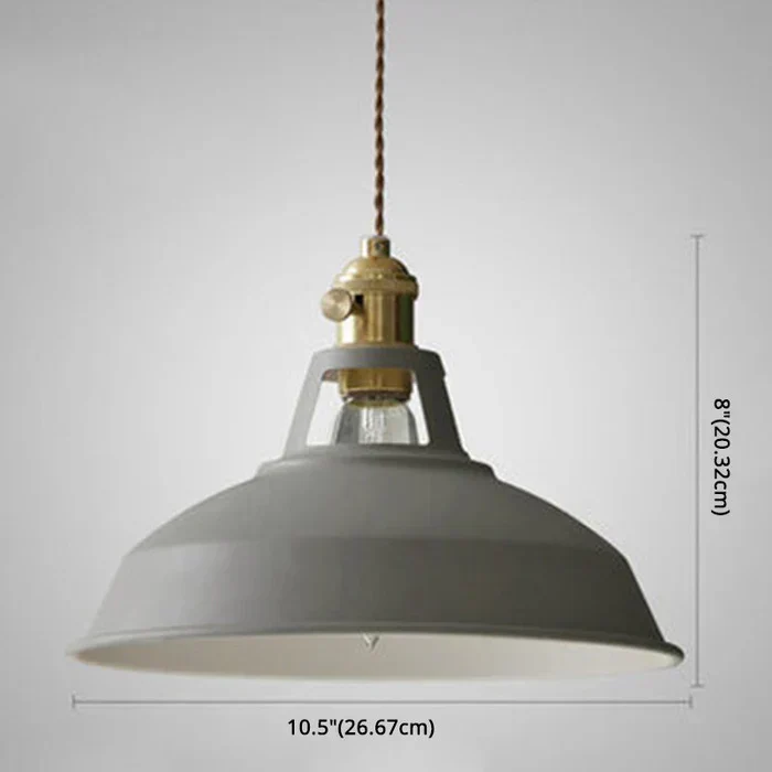 Industriell Retro Pendellampe - IronGlow | Luvikno