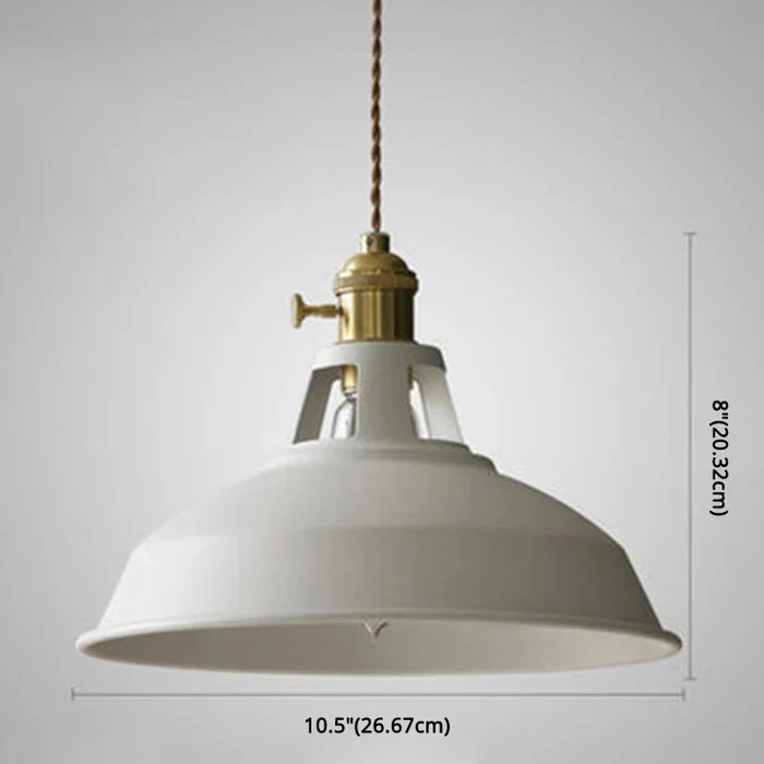 Industriell Retro Pendellampe - IronGlow | Luvikno