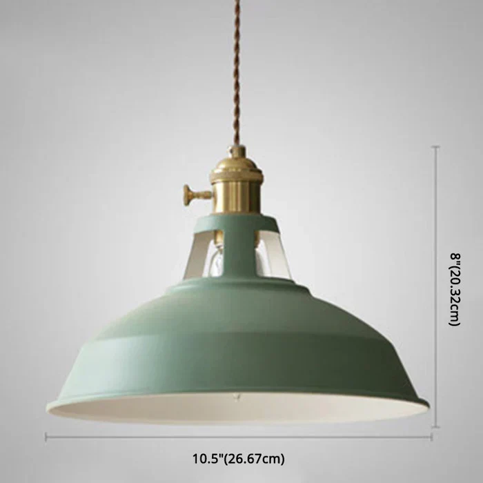 Industriell Retro Pendellampe - IronGlow | Luvikno