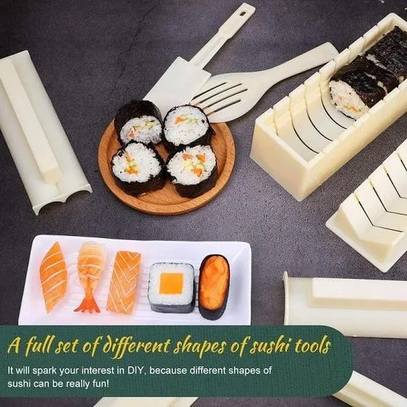 SushiMeister Pro — Transformer ditt kjøkken til et sushi-tempel og imponer med hvert perfekte stykke | Luvikno
