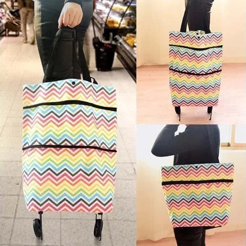 TurboTote Rullebag — shopping uten smerte, med plass for en livstid! | Luvikno