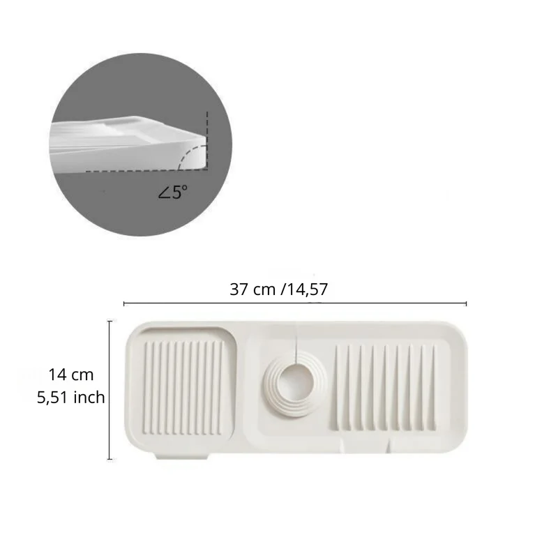 Turbo Dryer Mat — Si farvel til våte overflater og kaos for et kjøkken som skinner og er avslappende! | Luvikno