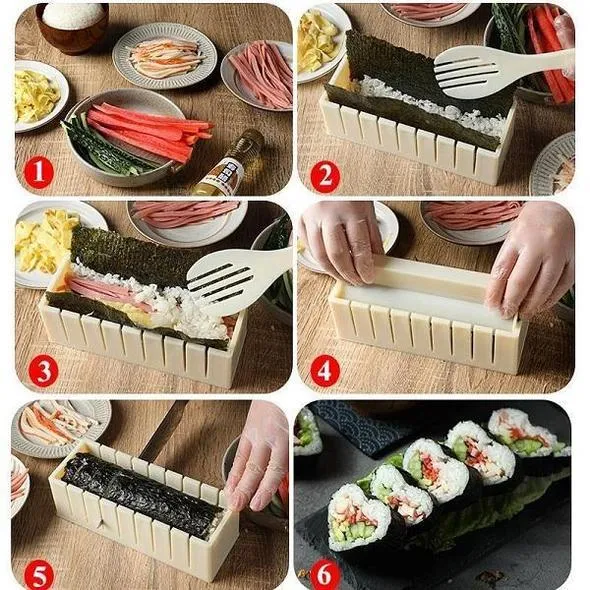 SushiMeister Kit — Bli en sushi proff og kjøkkenhelt på sekunder | Luvikno