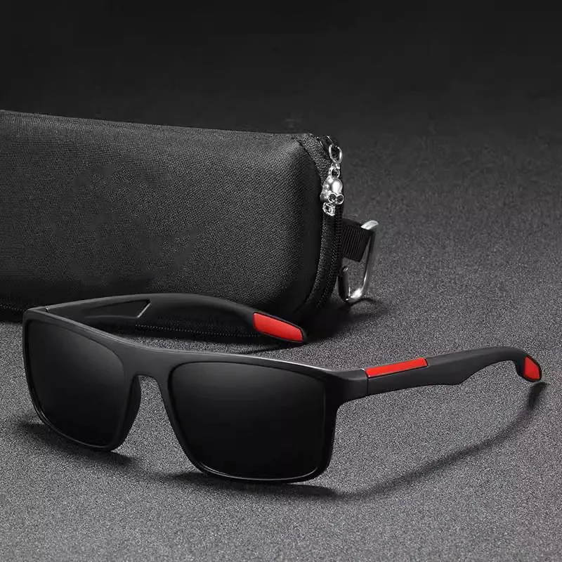 Herrer moteriktig sport solbrille Luvikno