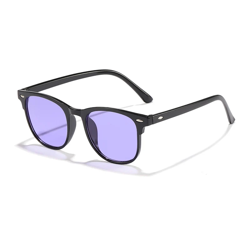 Dame trendy Gjennomsiktig Solbrille Luvikno