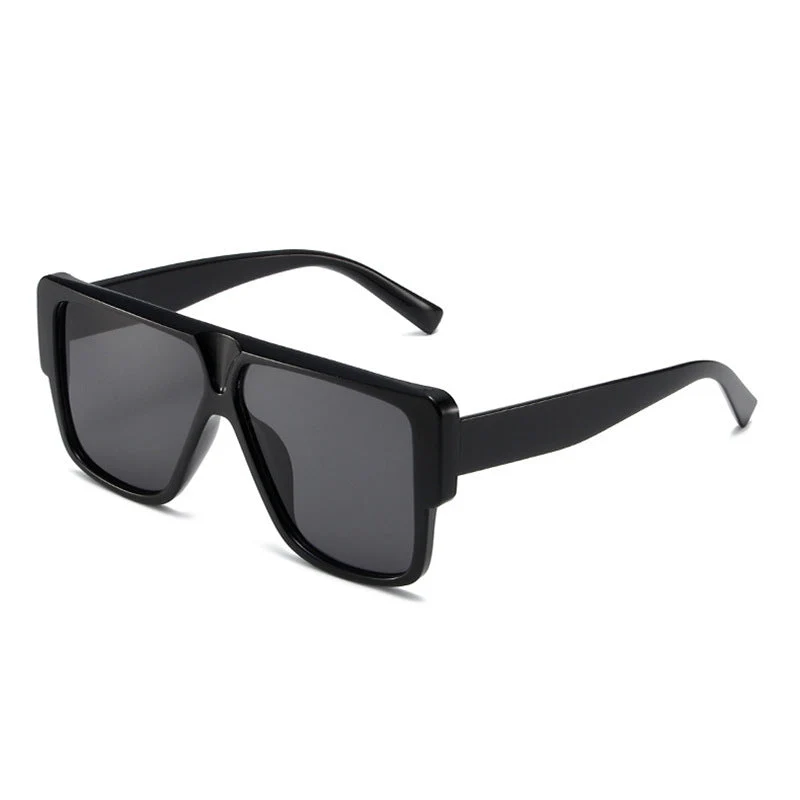 Dame firkantet solbrille med markant ram Luvikno