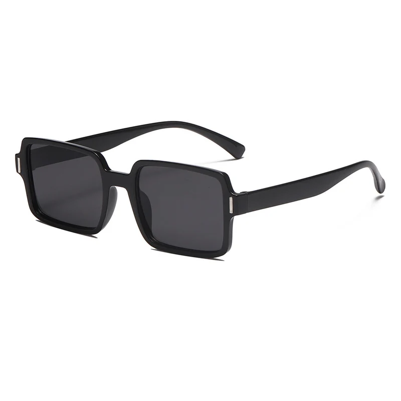 Dame kvadratisk solbrille i elegant leopardmønster Luvikno