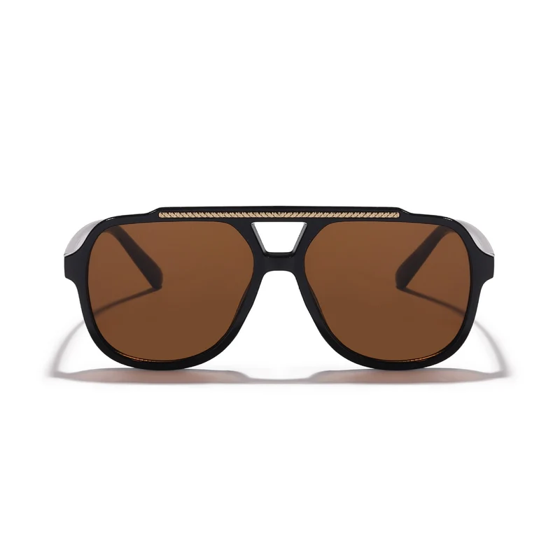 Dame Designer-solbrille med ekstravagant mønster og beskyttende UV-beskyttelse Luvikno