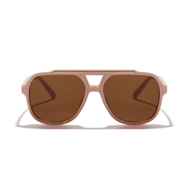 Dame Designer-solbrille med ekstravagant mønster og beskyttende UV-beskyttelse Luvikno