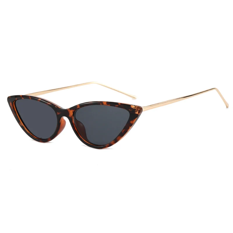 Dame Cat-Eye solbriller med moderne ramme og UV-beskyttelse Luvikno