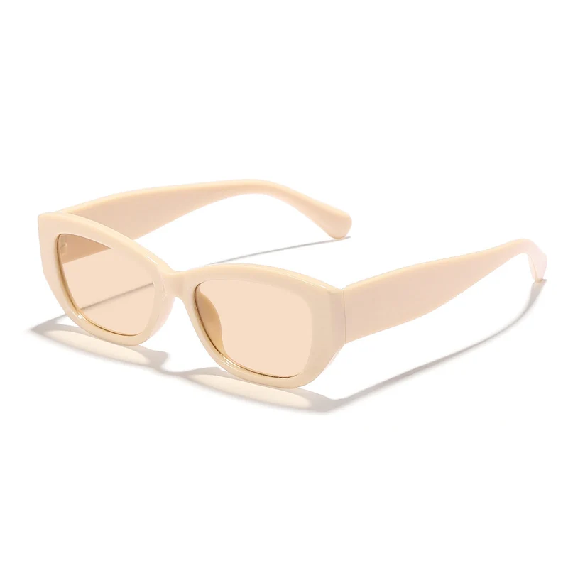 Dame Cat-Eye solbriller med robust ramme og UV-beskyttelse Luvikno