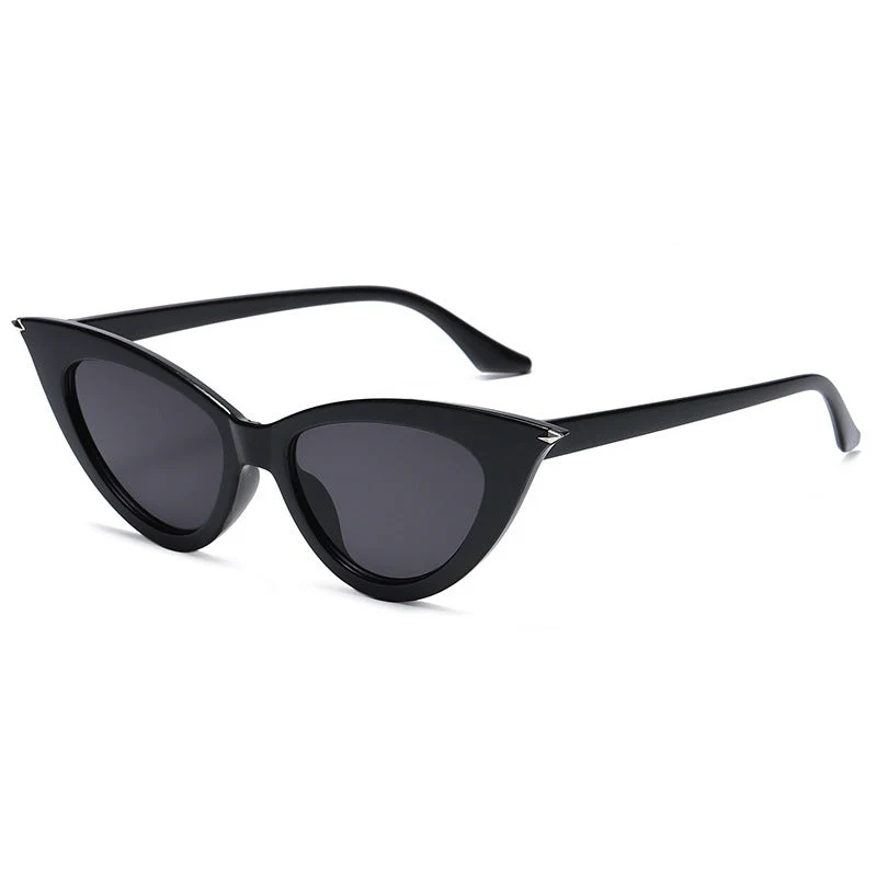 Dame Cat-Eye solbriller med luksuriøst design og UV-beskyttelse Luvikno