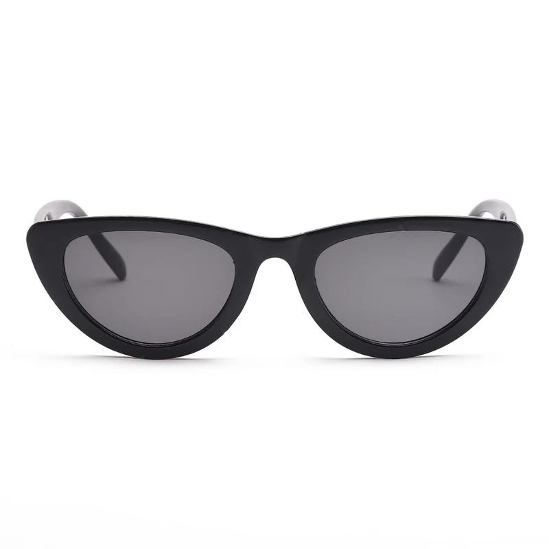 Dame Cat-Eye Solbriller med elegant geometrisk design Luvikno