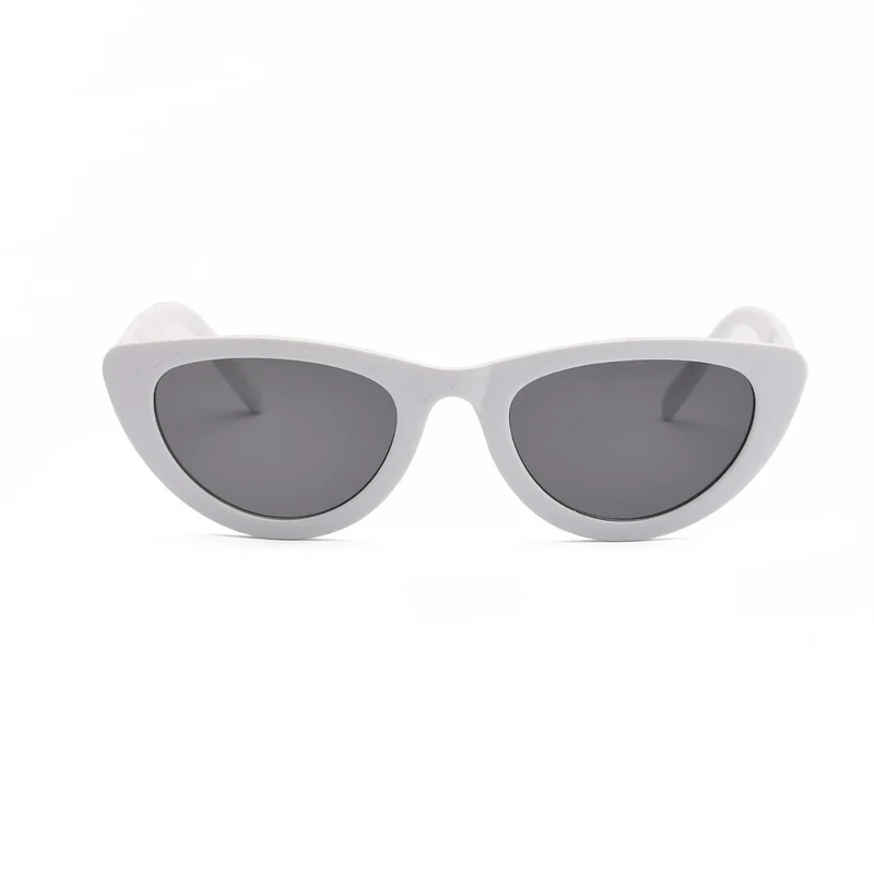 Dame Cat-Eye Solbriller med elegant geometrisk design Luvikno
