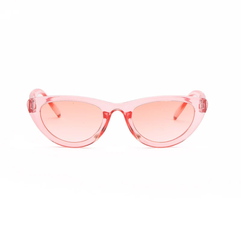 Dame Cat-Eye Solbriller med elegant geometrisk design Luvikno