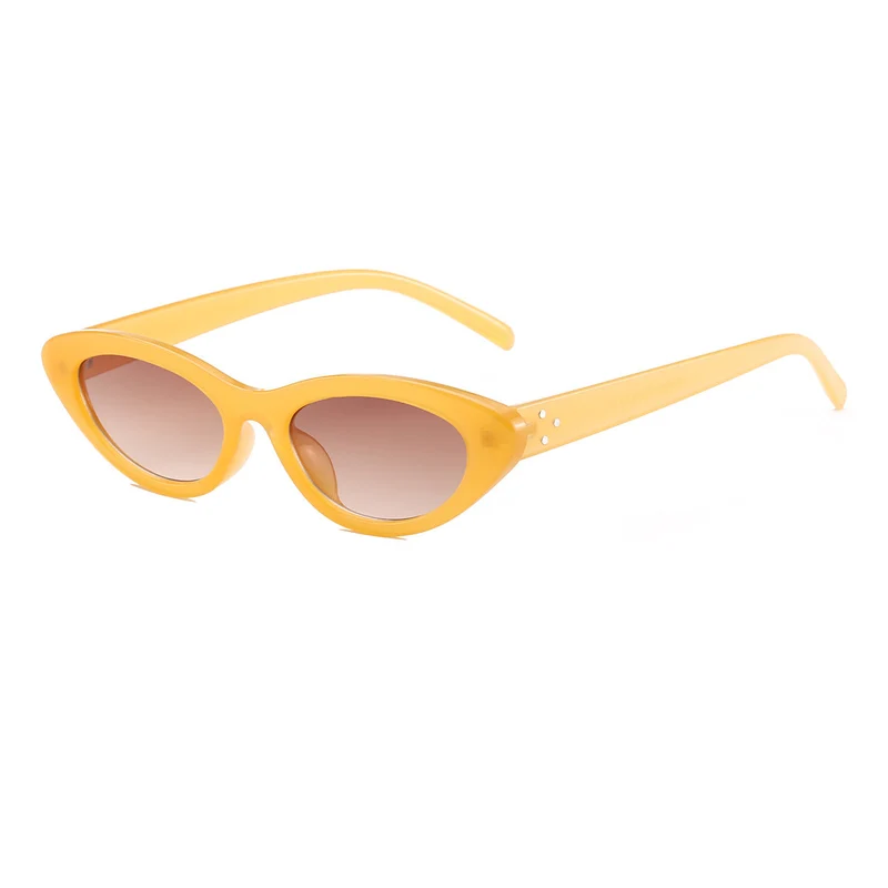 Dame Cat-Eye solbriller i elegant Leo-design Luvikno