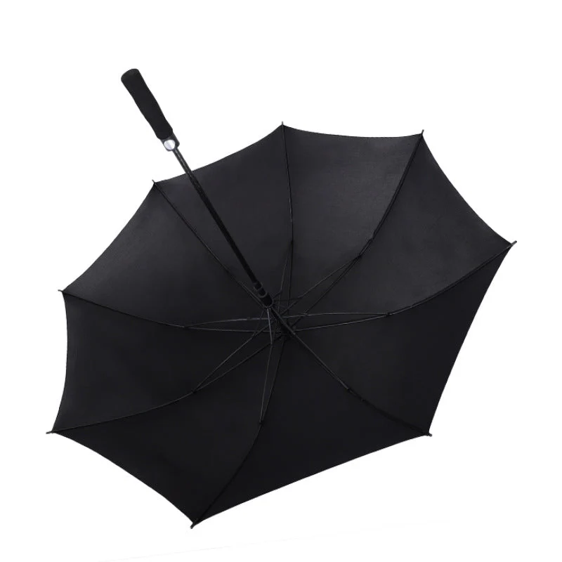 Unisex storformat paraply med dobbelt beskyttelsessystem Luvikno