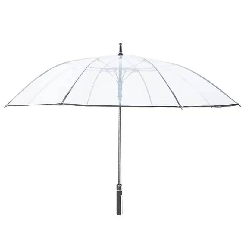 Damer Transparent Paraply med Ergonomisk Håndtak Luvikno