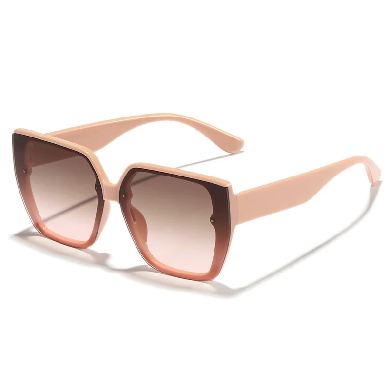 Dame oversized solbriller med elegant design Luvikno