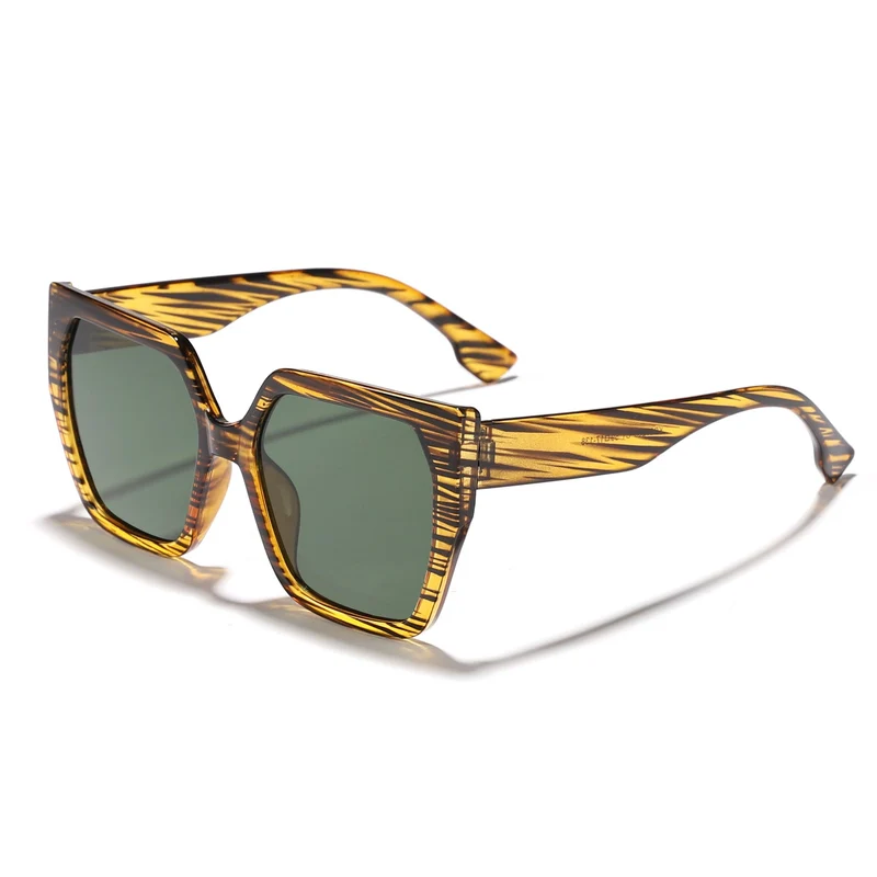 Dame oversized kvadratisk solbrille med enestående komfort og moderne design Luvikno