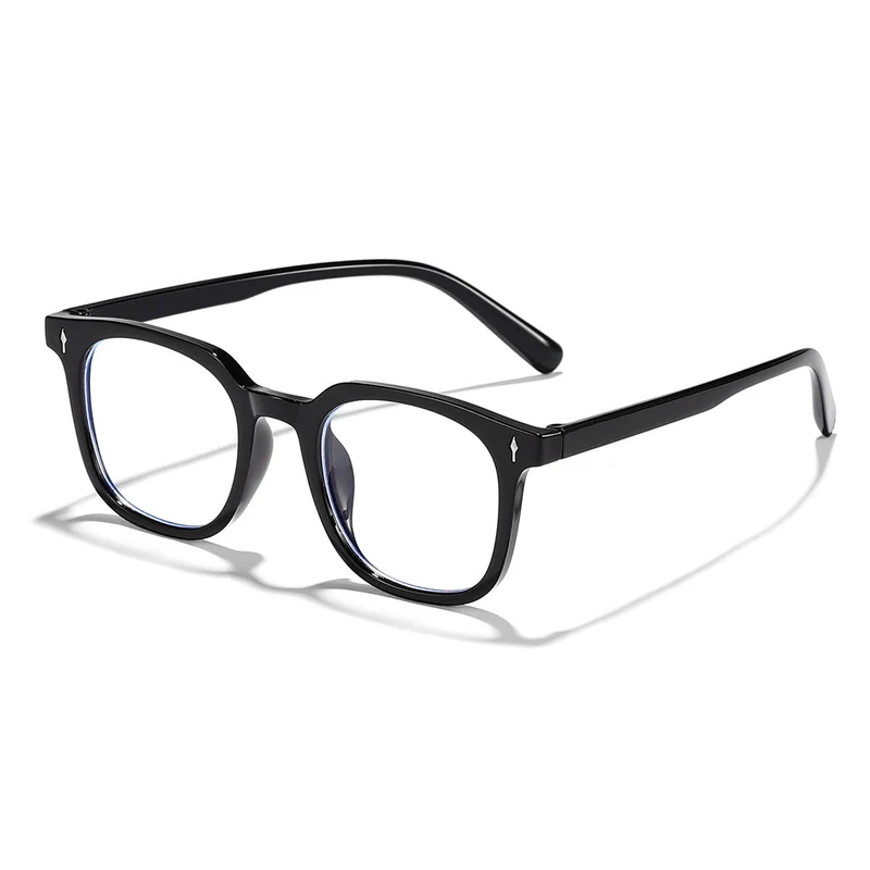 Damer fashionable solbriller med transparent ramme og UV-beskyttelse Luvikno