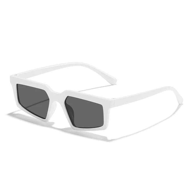 Dame moteriktig solbrille i urban polygon-design Luvikno