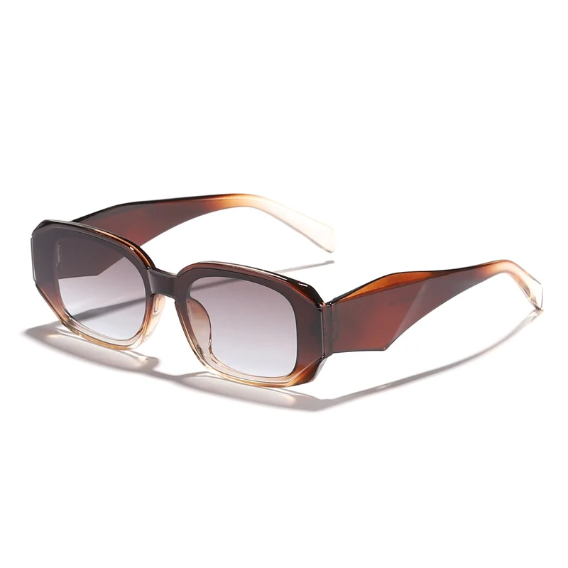 Dames moteriktig solbrille i kantet design med UV-beskyttelse Luvikno